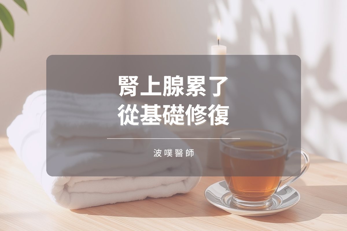 腎上腺失調怎麼修復?比補充品更重要的基礎策略(文章封面)