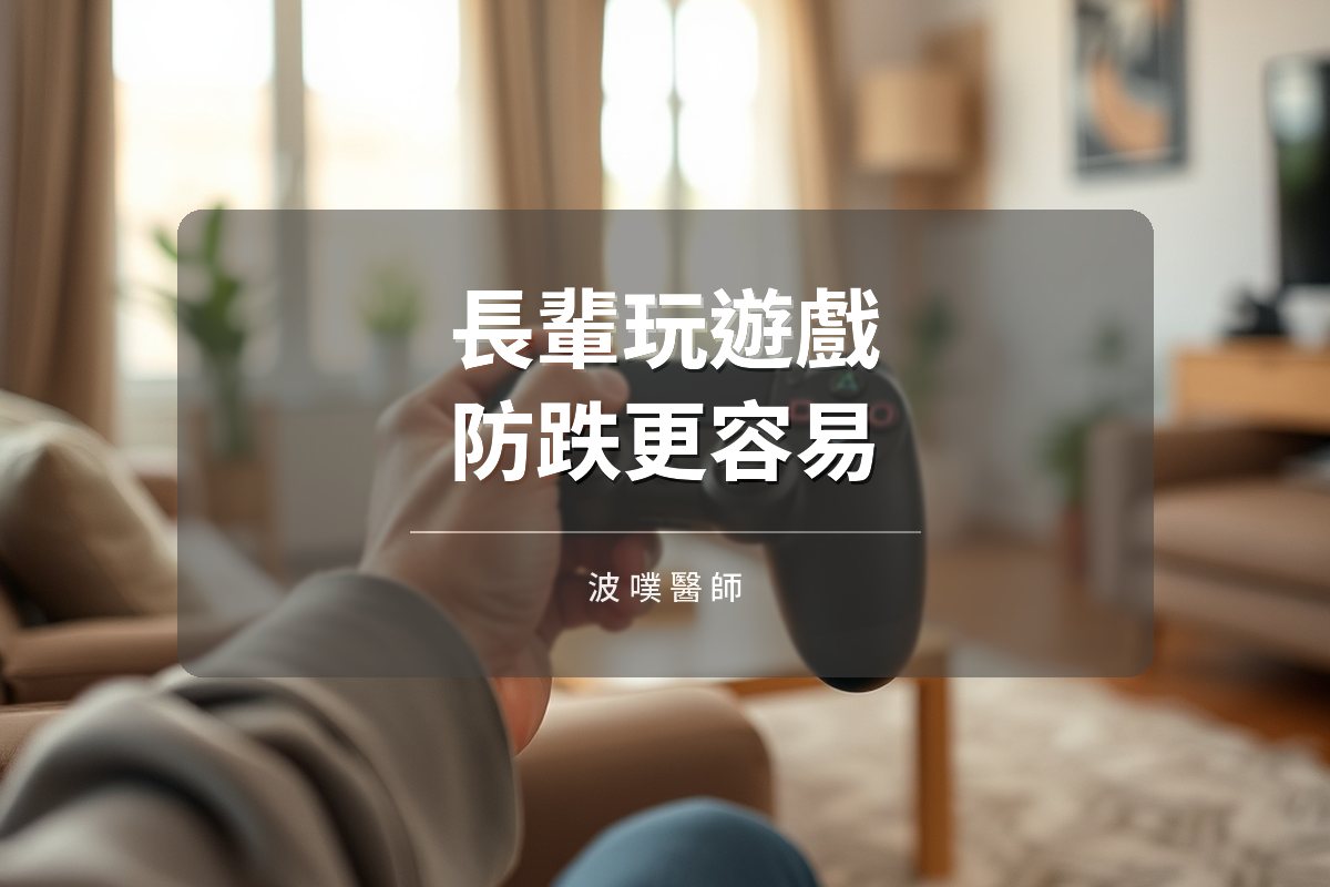 長輩玩體感遊戲，真的能防跌倒嗎？（文章封面）