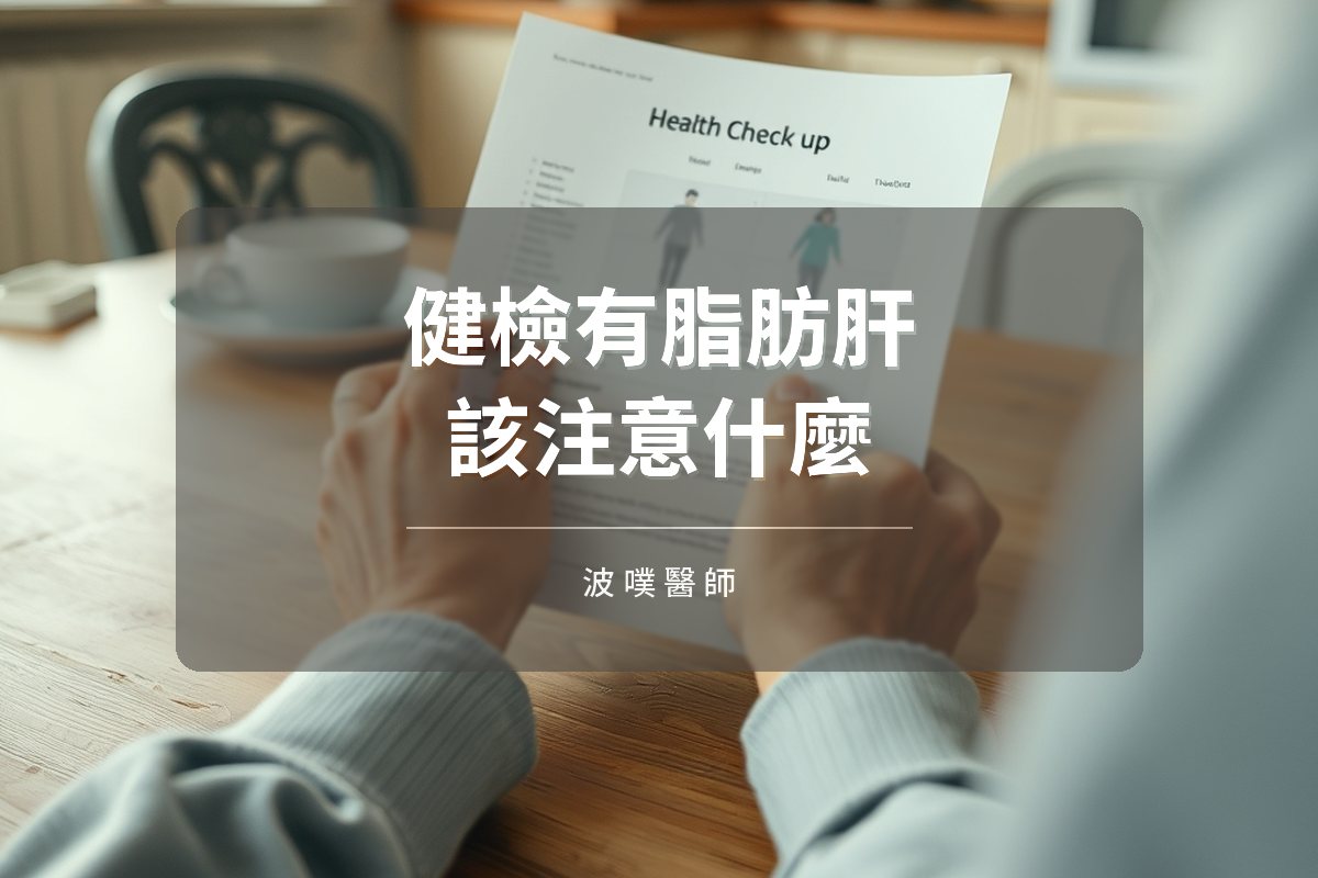 健檢報告上的「脂肪肝」,其實不只一種(文章封面)